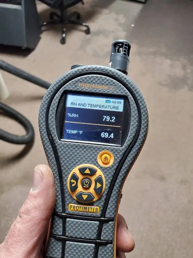 Moisture meter humidity assessment for Fire & Smoke Damage Restoration in Mount Rainier